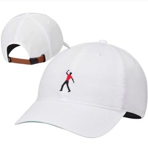 RARE Nike Heritage86 Tiger Woods Masters Fist Pump Golf Hat White